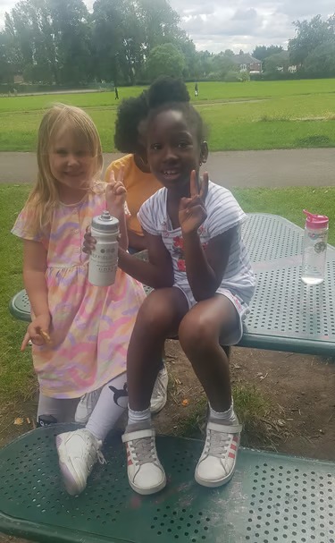 Snack time at the club